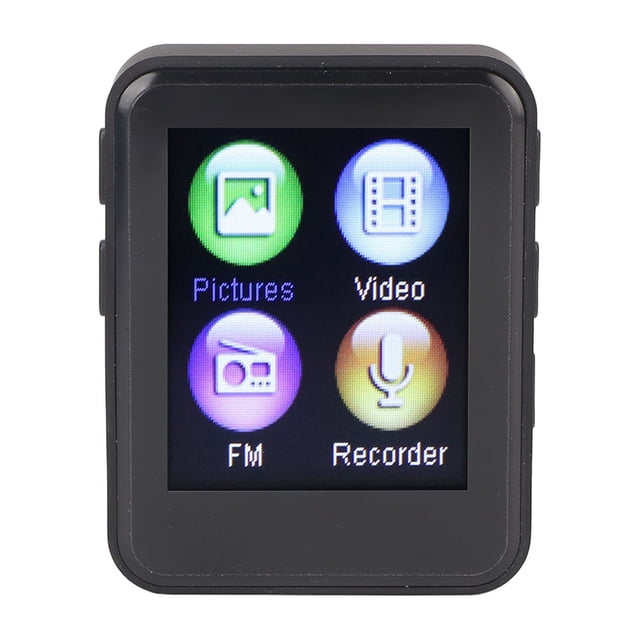 Reproductor M con Bluetooth, reproductor MP3 Reproductor de música portátil de 1,77 pulgadas Reproductor M Ultra sensible