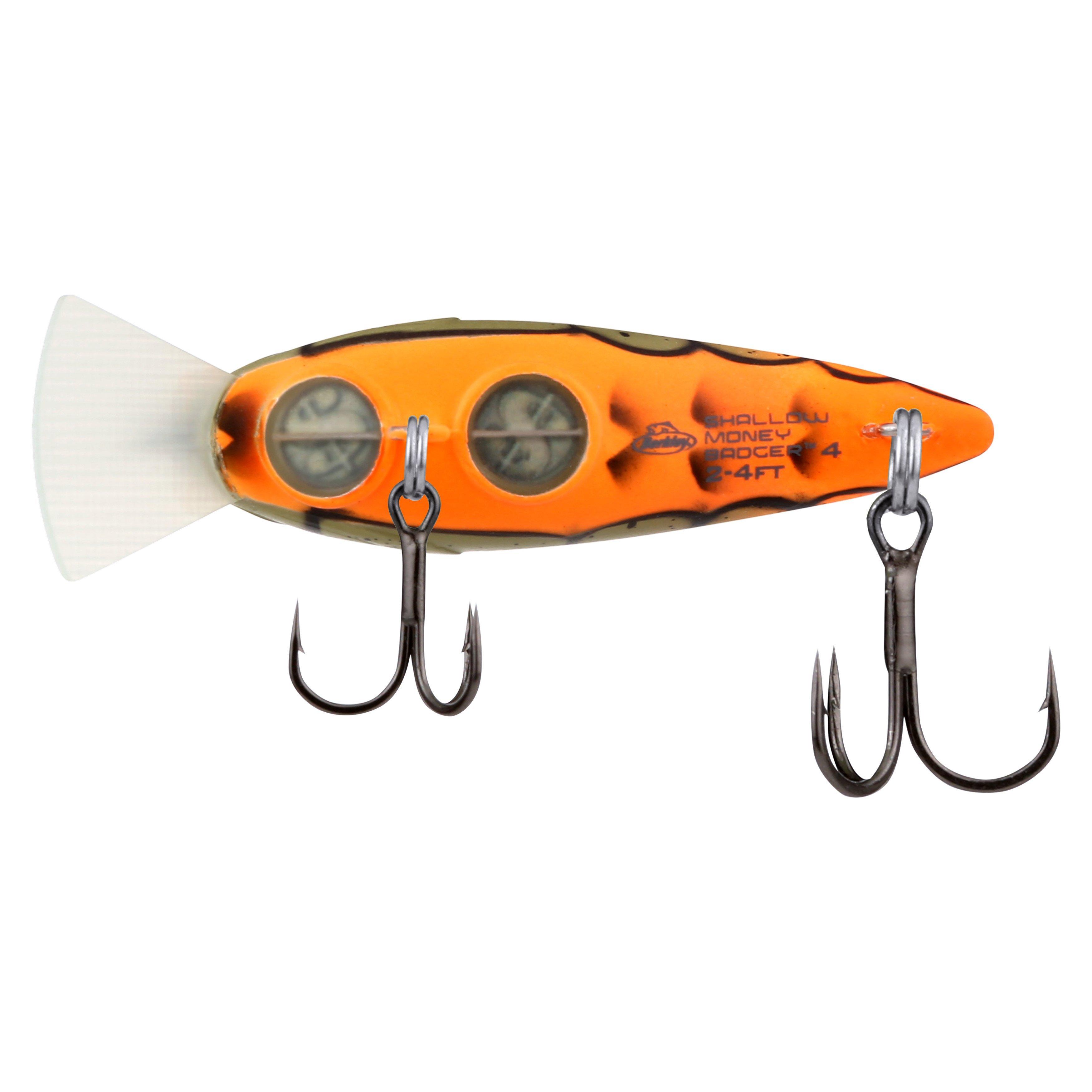 Berkley Shallow Money Badger Fishing Crankbait, 1.5 in, Hybrid Baitfish-Crayfish