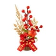thumbnail image 3 of LOVIVER Chinese New Year Decoration Feng Shui Decor Desktop Decoration Ceremony, Good Luck Spring Festival Decor for Tabletop Bedroom B, 3 of 8