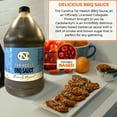 thumbnail image 4 of Famously Original Carolina Tar Heels BBQ Sauce by Cackalacky - 1 Gallon Jug - Smoky and Brown Sugar Flavor, Ideal for Large Gatherings, Game Days, and Tailgating, 4 of 8