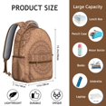 thumbnail image 6 of Mantra Terrazzo Backpack - Trendy Stone Print School Bag for Aesthetic Lovers, Marble-Inspired, Chic Gift, 6 of 6