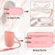 thumbnail image 2 of Paquete de aceite, kit de paquete de aceite orgánico reutilizable para cintura y cuello, inflamación, correa elástica de algodón de bambú antifugas de aceite (rosa), 2 of 5