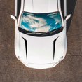 thumbnail image 5 of 2 PCS Car Hood Decal Sticker Auto Vinyl Film Long Stripe Decals DIY Sport Styling Stickers, 5 of 5