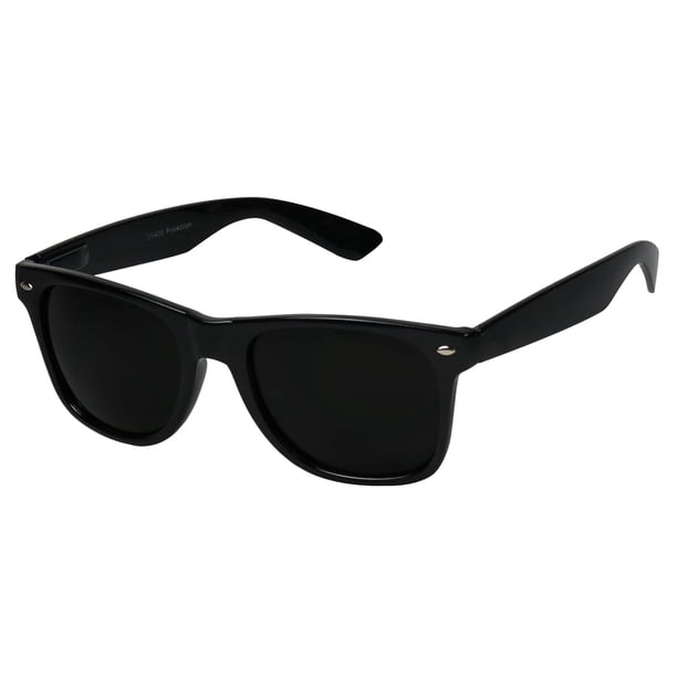 Gafas de sol ShadyVeu Super Dark Black con lente de protección UV400