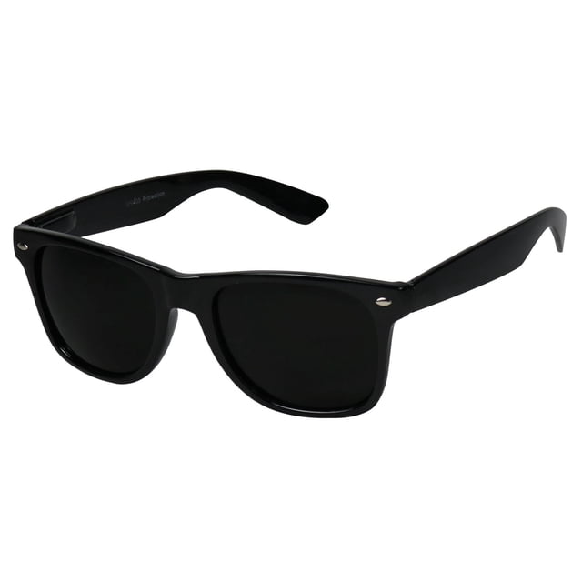 Gafas de sol ShadyVeu Super Dark Black con lente de protección UV400
