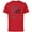 Red, variant on Disney The Little Mermaid King Triton Dad Rules Men's - Short Sleeve Cotton T-Shirt for Adults - Customized-Athletic Heather