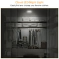thumbnail image 3 of 3 Pack LED Closet Lights Wireless Puck Lights w/ 26FT Remote Control Timer Dimmable Battery Operated Stick On Taps Lights for Cabinet Kitchen Stairs, 3 of 12