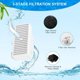 thumbnail image 2 of Filtros en Forma de T Repuesto de Filtro para Fuente de Agua para Mascotas Pioneer Mini y Swan Pet Drinking Fountain A, 2 of 5