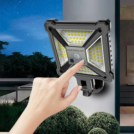 

Wioihee Low price Solar Outdoor Lights Motion Sensor Solar Powered Lights IP65 Waterproof 3 Modes Wall Security Lights for Fence Yard Garden Patio