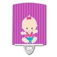 thumbnail image 1 of Carolines Treasures BB8659CNL Beach Baby Girl Ceramic Night Light, 1 of 1