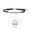 Steel black rope, variant on Pineapple Rope Bracelet Stainless Steel Engraved Single Rope Adjustable