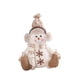 thumbnail image 5 of Muñeco de nieve navideño, lindo juguete de peluche, exquisita colección de festivales, fiesta de escritorio Sombrero corto, 5 of 9