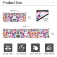 thumbnail image 3 of Yayeee Faucet Mat for Kitchen Sink 14.7" Diatomite Long Splash Guard Pad, Light Colorful Circles, 2 Pack, 3 of 7