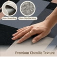 thumbnail image 6 of ODIKA 5'x7' Washable Area Rug Alfombras Balanced Grid Sleek Muted Tone Bedrooms Para Habitacion for Small Living Room, Bedroom, Easy Care, Non-Shedding, Pet Friendly, 6 of 7