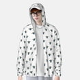 thumbnail image 4 of Daiia Turtle UPF 50+ Sun Protection Hoodie Jacket Lightweight Long Sleeve Sun Shirt for Women Men with Pocket Hiking Outdoor-3X-Large, 4 of 9