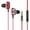 Red, variant on Wired in-Ear USB-C Headphones w/Mic Control, USB-C Earbuds Earphones, Dynamic Crystal-Clear Sound, Ergonomic Comfort-Fit