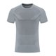 thumbnail image 1 of Tops para hombre, blusas y camisas de cuello redondo y manga corta para hombre, blusas de verano para hombre de malla transpirable elástica ajustada cómoda deportiva informal de manga corta con cuello, 1 of 3