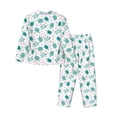 thumbnail image 2 of Uemuo Sea Turtle Pattern Womens Pajama Sets,PJ Set for Women,Pajamas for Women Logo,Long Sleeve Pajama Set for Women,Soft Long Sleeve Top With Pants-X-Large, 2 of 9