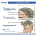 thumbnail image 5 of Janrevotw Disposable Hair Bundle Caps (Hair Nets) 24 Inch Headgear Hair Nets Honeycomb Hair Nets 100 Pack, 5 of 5