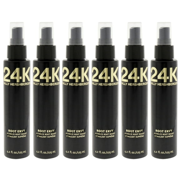 24K Root Envy Ultimate Root Boost by Sally Hershberger for Unisex - 4.2 oz Treatment - Pack of 6