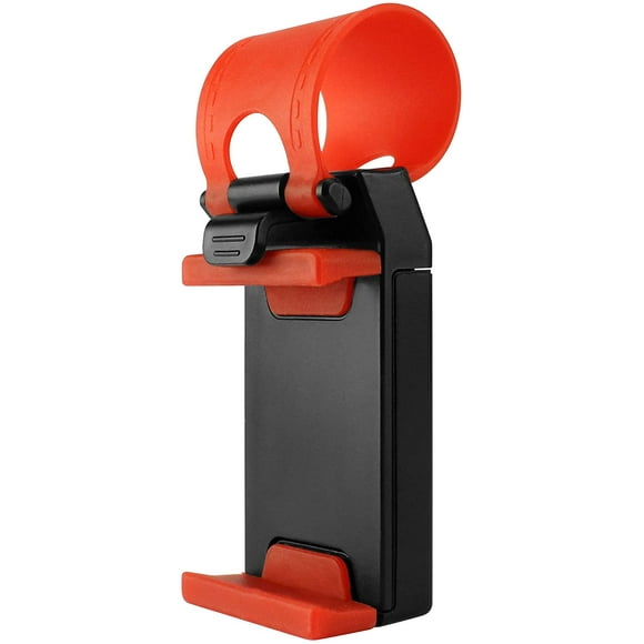 CyonGear Car Steering Wheel Phone Holder for iPhone 4/4s/5/5c/5c/6, Samsung S3/S4/S5, HTC One, MP3/MP4 Players and GPS,