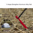thumbnail image 2 of Outdoor Camping Tent Nail Pegs Aluminum Alloy Abs Hiking Screw Tent Stake For Sand Snow Grassland Multiple Choices, 2 of 5