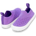 thumbnail image 2 of JAN & JUL Toddler Girls Shoes, Soft Sole Washable Sneakers (Purple Popsicle, US Size 6), 2 of 6