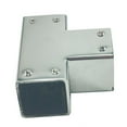 thumbnail image 3 of LOVIVER Square Pipe Connector Stainless Tube Joint ,Mounting Hardware, 3 Way Connector, 3 of 7