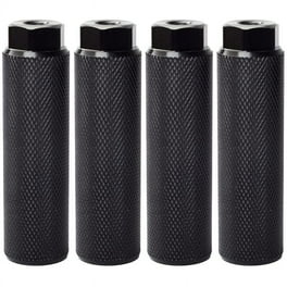 Pair Aluminum Alloy BMX MTB Bike Bicycle Rear Foot Pegs Footrests Yellow Fit 3 8 Inch Axles Walmart