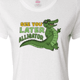thumbnail image 4 of Inktastic See You Later Alligator with Black Sunglasses Women's T-Shirt, 4 of 5