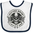 thumbnail image 3 of Inktastic Future Biker Like Dad Boys Baby Bib, 3 of 4