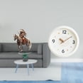 thumbnail image 2 of Letrero de escritorio Home Knight, adorno de caballero acrílico, reloj de pared decorativo redondo con estante, silencioso, sin , ideal para reg, 2 of 8