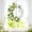 Green, variant on Front Door Easter Decoration Wreath, Spring Easter White Wreath with Colorful Mini Eggs & Bunny Pendant, Artificial Greenery Wreath for Home Wall Porch Easter Spring Decor