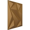 thumbnail image 2 of Ekena Millwork 19 5/8"W x 19 5/8"H Marquise EnduraWall Decorative 3D Wall Panel, Bright Coat Gold (Covers 2.67 Sq. Ft.), 2 of 6