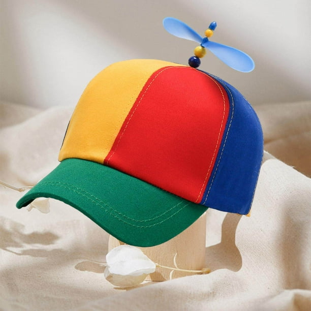 Langgg Propeller Hat Brightly Color Party Hat Novelty for Sports Travel  Women Girl