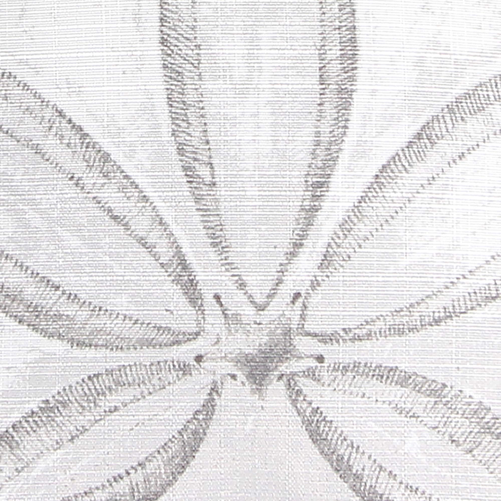 Jordan Manufacturing 18" x 18" Cream and Gray Sand Dollar Nautical Square Reversible Decorative Throw Pillow with Welt