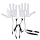 thumbnail image 2 of Ropa de Deporte 1 par de calentadores térmicos de manos de 5 V para zapatos, guantes, almohadillas (DC 1 a 1 cable), 2 of 5