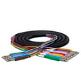 thumbnail image 2 of Hosa Technology 2m Four TRS 1/4" Male to Eight TS 1/4" Male Insert Snake Cable, 2 of 3