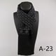 thumbnail image 3 of Bufanda de negocios británica de terciopelo lavado de doble capa para hombre, bufanda de traje de moda sencilla, bufanda larga cálida informal, 3 of 6