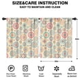 thumbnail image 2 of Blackout Kids Curtains,Multicolor Ethnic Floral Pattern Childrens Insulated Curtains Set Of 2,Bedroom Essentials,Toddler Room Decor 52x63in(132x160cm), 2 of 5
