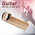 thumbnail image 4 of Guitarra Slide Bar Metal Semiabierto Finger Sleeve Slides Instrumentos de cuerda, 4 of 4