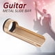 thumbnail image 3 of Guitarra Slide Bar Metal Semiabierto Finger Sleeve Slides Instrumentos de cuerda FLhrweasw Nuevo, 3 of 5