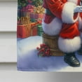 thumbnail image 5 of Akita and Santa Claus House Flag 28 in x 40 in, 5 of 7