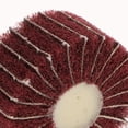 thumbnail image 3 of Rueda abrasiva de láminas no tejidas con vástago de 6 mm, herramientas de pulido para bruñido 50 x 25 x 6 mm de grano rojo, 3 of 8