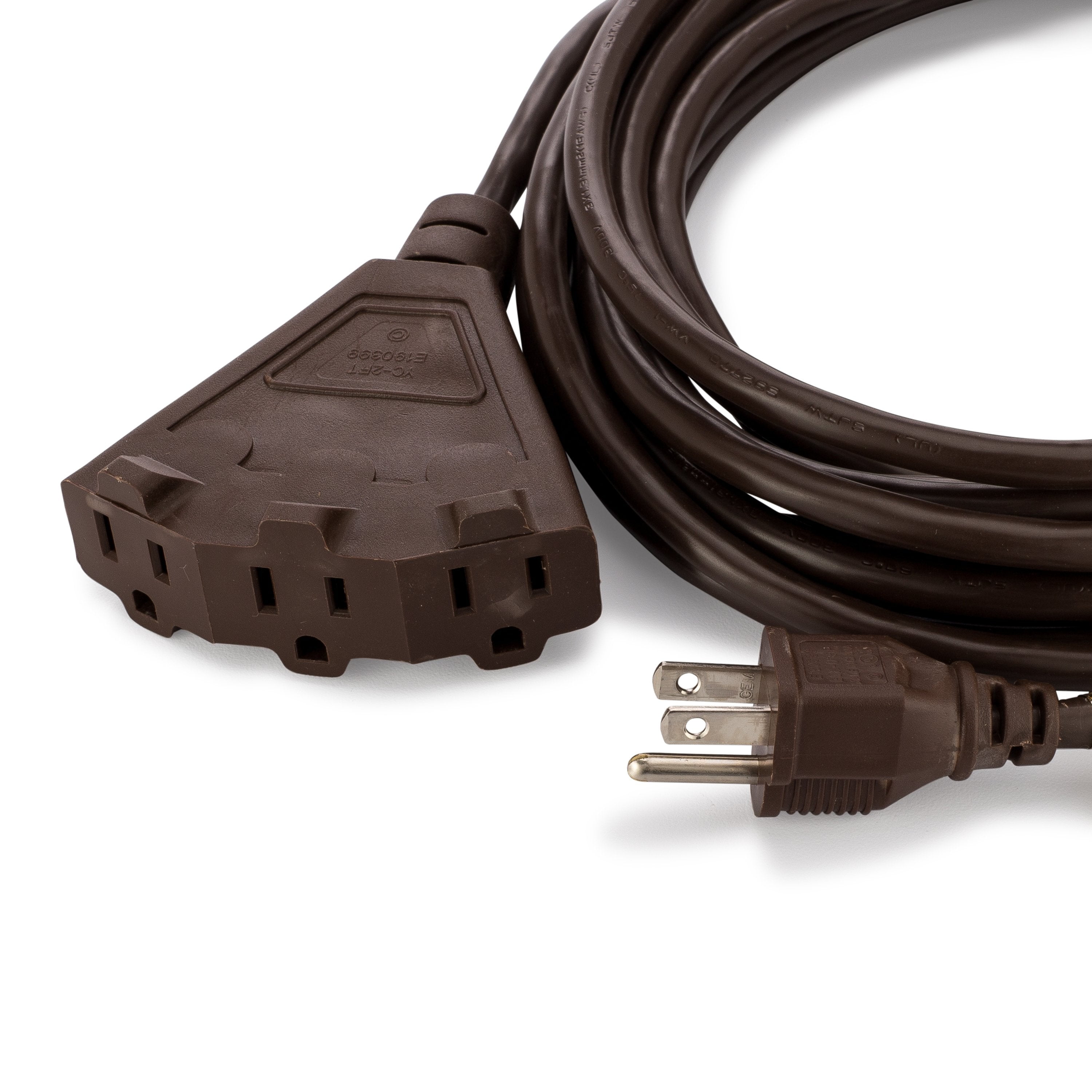 Brown Outdoor Extension Cords Perfect For Lawn & Landscape Lighting