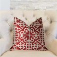 thumbnail image 2 of PBRA2279-2026-DP Plutus Coussin de Luxe Romance Rouge & Beige, 20 x 26 Po. Standard, 2 of 3