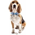 thumbnail image 5 of Plaid Dog Collar with Bow Pet Gift Adjustable Soft and Comfy Bowtie Collars for Small Medium Large Dogs, 5 of 6