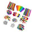 thumbnail image 1 of Portable Complete DIY Crafts Art set toy kid Kit Set Pipe Cleaners for Adults & Kids, 1 of 9