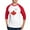 Red/White, variant on CafePress - Canada EH? Baseball Jersey - Cotton Baseball Jersey, 3/4 Raglan Sleeve Shirt