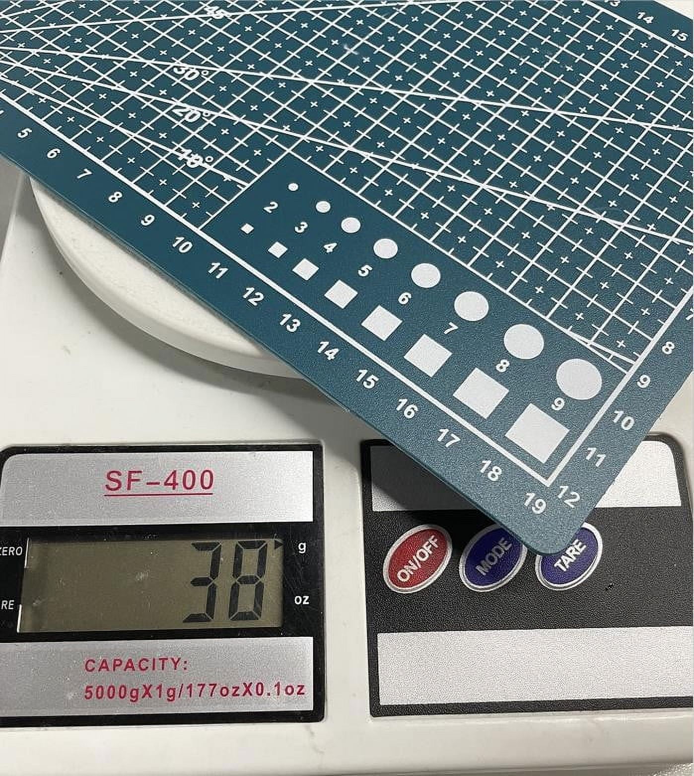 1 Pcs Self Healing Sewing Mat,21x14.5CM Rotary Cutting Mat Double Sided Craft Cutting Board for Sewing Crafts Hobby Fabric Precision Scrapbooking Project,Art Project,2 Colors(Blue)